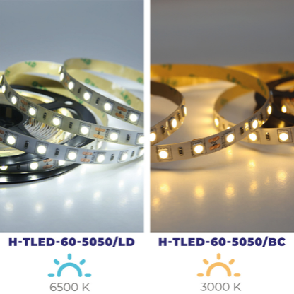 H-TLED-60-5050/BC Tira flexible 60 LEDs por metro, 5050 SMD