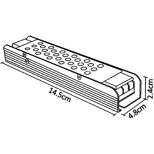 WEL-011 ELIMINADOR DE VOLTAJE CD 24V A 4.17AMP INTERIOR