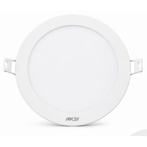 117918 LUMINARIA DE EMPOTRAR CIRCULAR 18W 6500K AKSI