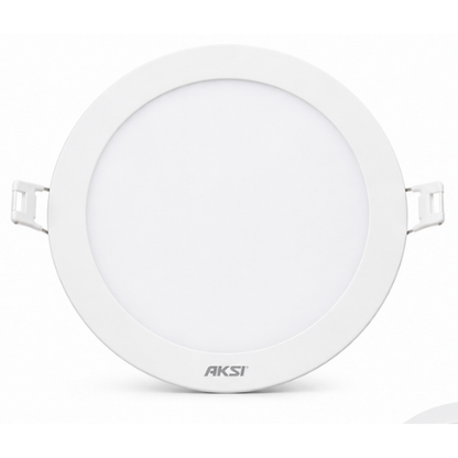 117918 LUMINARIA DE EMPOTRAR CIRCULAR 18W 6500K AKSI