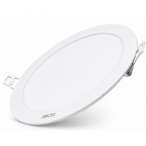 117918 LUMINARIA DE EMPOTRAR CIRCULAR 18W 6500K AKSI