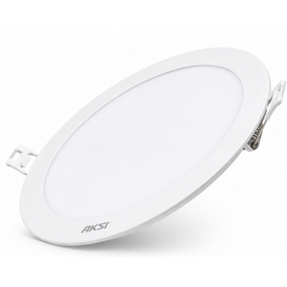 117918 LUMINARIA DE EMPOTRAR CIRCULAR 18W 6500K AKSI