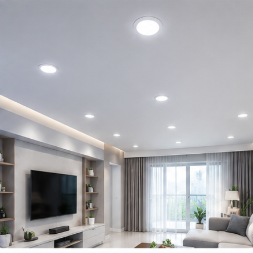 117918 LUMINARIA DE EMPOTRAR CIRCULAR 18W 6500K AKSI