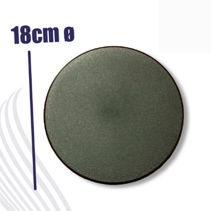 1220 LUM LED EMPOTRAR 12W 127V 3 TONOS LUZ NEGRO - LumyventJC