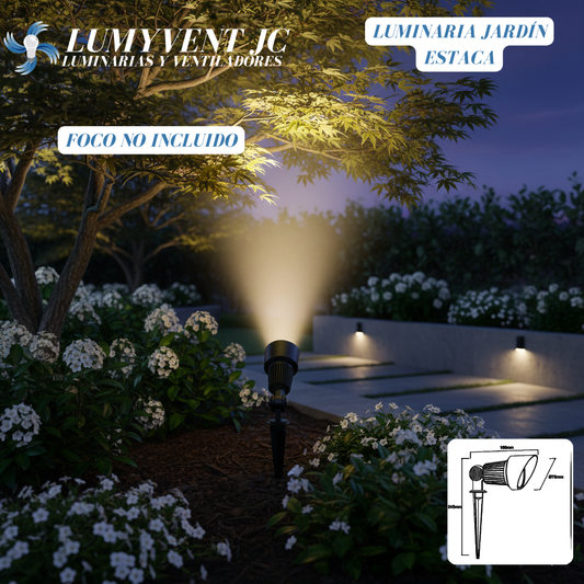 Luminaria Jardín Estaca ADE-311