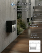 ADE401 LUMINARIA LED CORTESÍA CUADRADA 3W IP65 BLANCO FRIO - LumyventJC