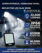 ARE-017 REFLECTOR LED SMD CUADRADO BLANCO FRÍO 200W