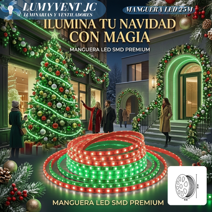 MANGUERA LED 2835 25M EXTERIOR BLANCO FRÍO