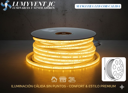 Manguera LED COB, 50 Metros, Exterior