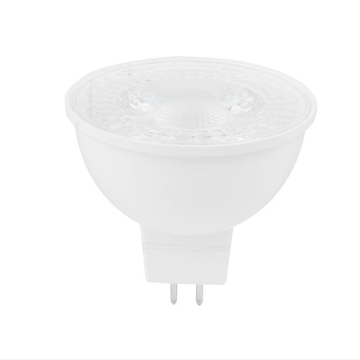 Foco MR16 LED 5.5 W, Luz Cálida Brillante, Base GX5.3, No atenuable