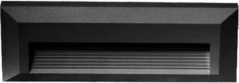 WL5NE LUMINARIO CORTESIA LED PVC PARED NEGRO EMPOTRAR/SOBREPONER 5W 127V - LumyventJC