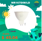 Lámpara LED dimeable MR16 GU5.3/GX5.3 de 7W (MR167DIM/LD)