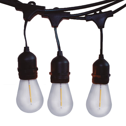 SER-IP65-E27-12W-LEDS14 Serie LED decorativa uso exterior, 12 bombillas base E27 - LumyventJC