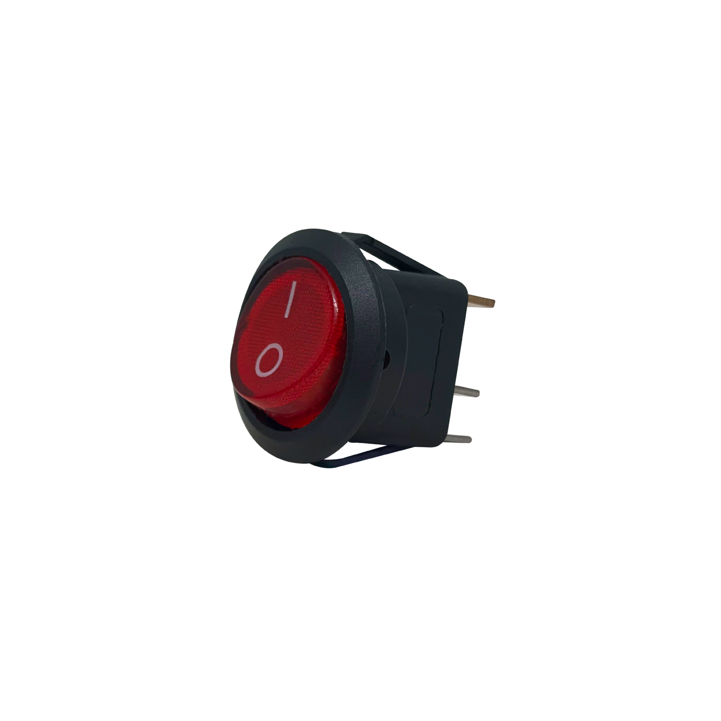 SI-13P INTERRUPTOR DE BALANCIN REDONDO CON PILOTO.