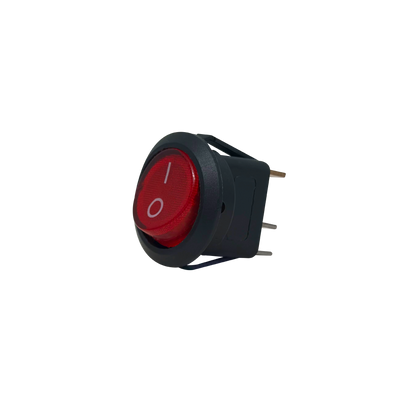 SI-13P INTERRUPTOR DE BALANCIN REDONDO CON PILOTO.