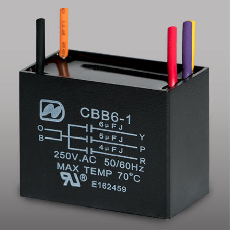Capacitor para ventilador.