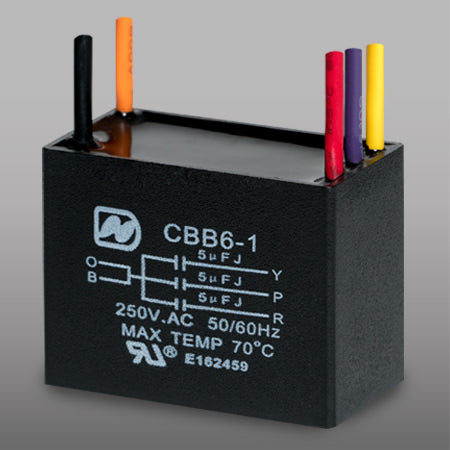 Capacitor para ventilador.