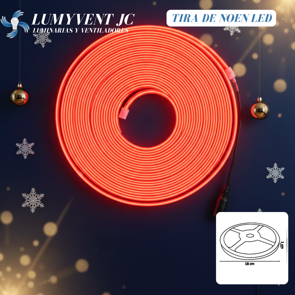 Tira de neon led 12v