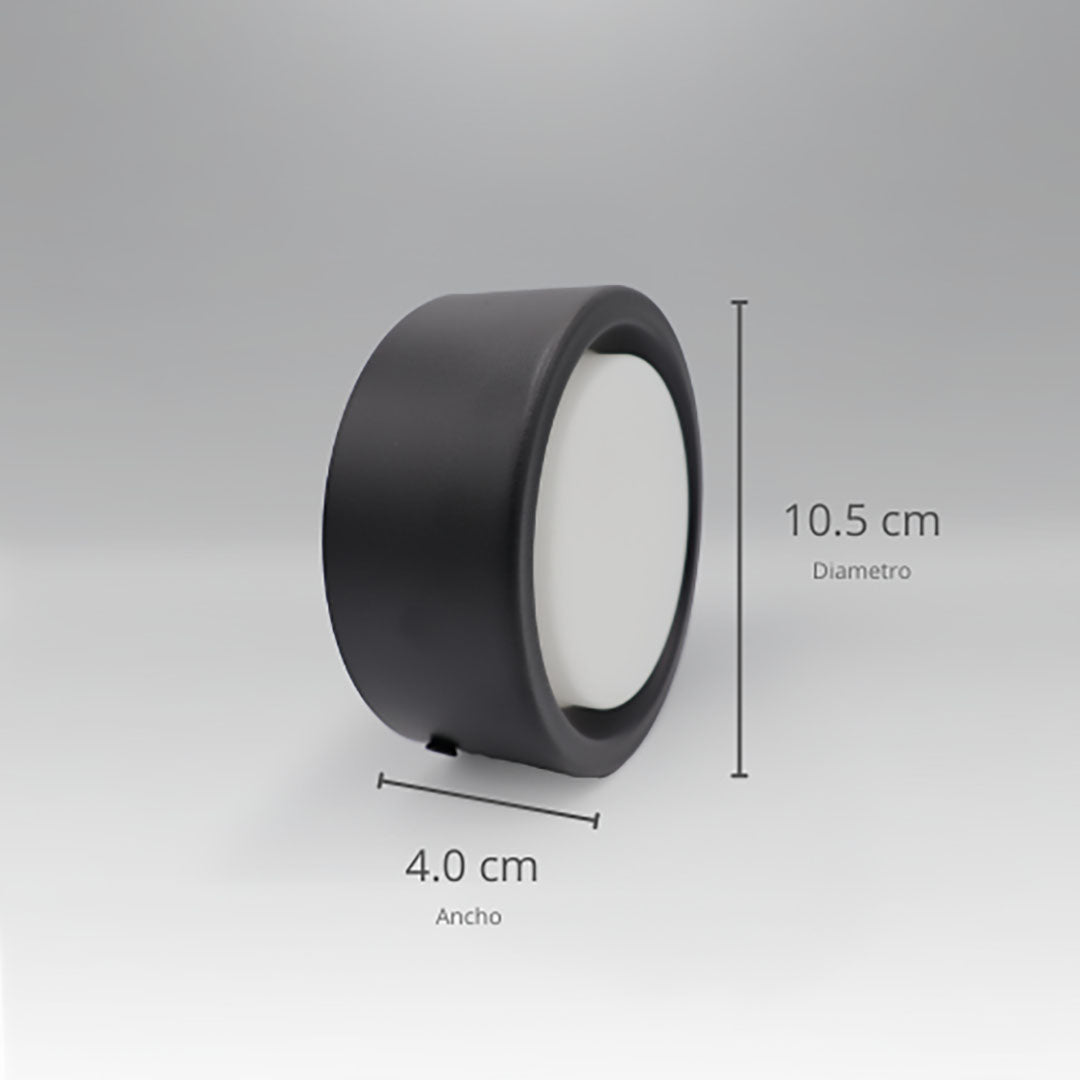 WDE-002 LUMINARIA SOBREPONER TECHO CIRCULAR 6W BLANCO CÁLIDO - LumyventJC
