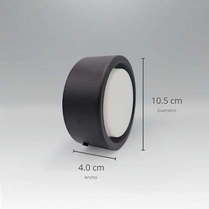 WDE-002 LUMINARIA SOBREPONER TECHO CIRCULAR 6W BLANCO CÁLIDO - LumyventJC