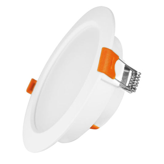 PÁNEL LED REDONDO SOBREPONER EMPOTRABLE BLANCO CÁLIDO 12W