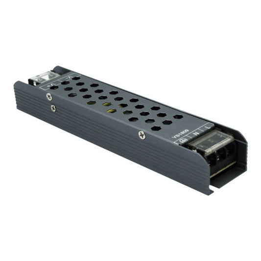 FUENTE DE PODER CD 12V A 5A ALUMINIO INTERIOR