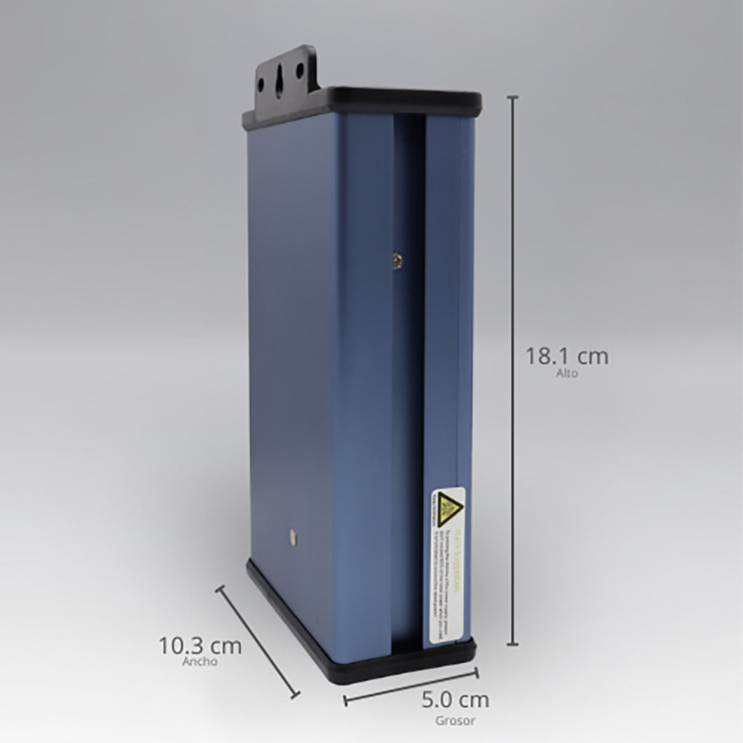 WEL-008 ELIMINADOR DE VOLTAJE CD12V 350W ALUMINIO IMPERMEABLE