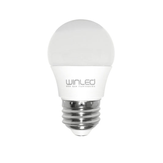 FOCO LÁMPARA LED BULBO E26 3W BLANCO FRÍO