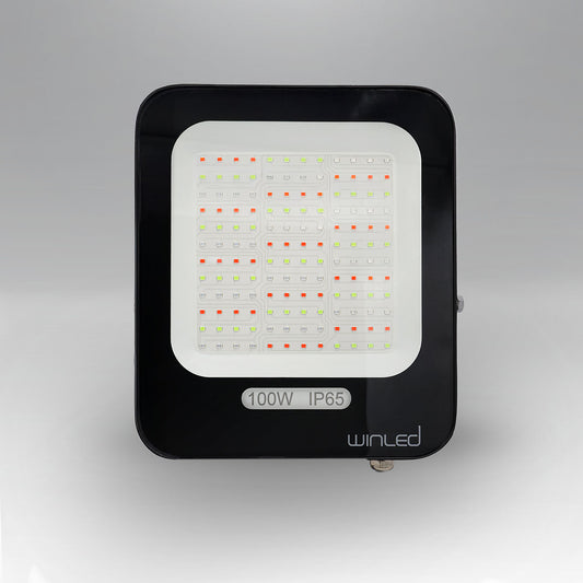 WRE-015 REFLECTOR LED SMD RGB 100W CON CONTROL REMOTO - LumyventJC