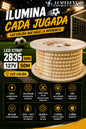 NTLS2835-127V-WW MANGUERA 2835 127V 50M BLANCO CALIDO 3000K - LumyventJC