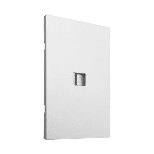 APL-709 PLACA LUXURY DE CONTACTO RED LAN TIPO RJ45 CAT5 COLOR BLANCO