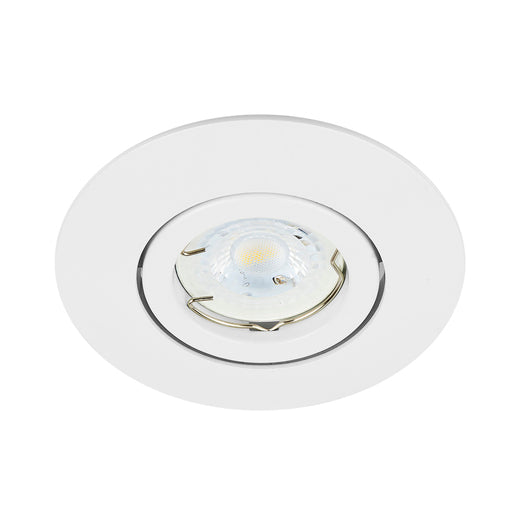 Lámpara Downlight Empotrable Dirigible, Potencia Máx. 6 W, Base GX5.3, Foco MR16 no incluido