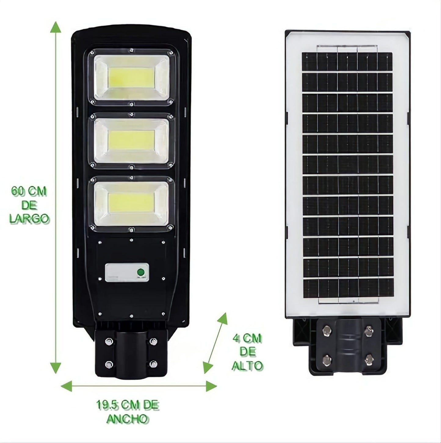 ZL-RS-100W LUMINARIA LED SOLAR PUNTA DE POSTE