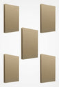 APL-501 5 PIEZAS DE PLACA LUXURY APAGADOR DE 1 INTERRUPTOR 3 VÍAS COLOR ORO