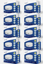 ADO-016 10 PIEZAS DE PÁNEL LED REDONDO SOBREPONER 6W BLANCO CÁLIDO