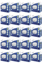 ADO-016 20 PIEZAS DE PÁNEL LED REDONDO SOBREPONER 6W BLANCO CÁLIDO
