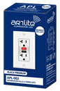 APL-002 INTERRUPTOR DE CIRCUITO DE FALLO A TIERRA GFCI 3 VÍAS, 2 CONECTORES 5-20R