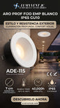 ADE-115 ARO PROF FIJO EMP BLANCO IP65 GU10