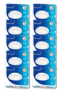 ADO-014 10 PIEZAS DE PÁNEL LED REDONDO SLIM 18W SOBREPONER BLANCO CÁLIDO