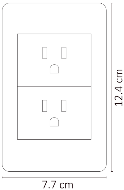 APL-104 5 PIEZAS DE PLACA DE CONTACTO DOBLE