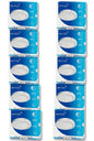 ADO-013 10 PIEZAS DE PÁNEL LED REDONDO SLIM 18W SOBREPONER BLANCO FRÍO