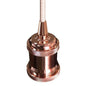 DECORATIVO COLGANTE VINTAGE BULBO E27 ORO ROSADO - LumyventJC