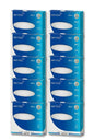 ADO-011 10 PIEZAS DE PÁNEL LED REDONDO SLIM 18W EMPOTRABLE BLANCO CÁLIDO