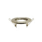 EMPOTRABLE FIJO ARO METÁLICO SATIN INTERIOR BASE MR16 - LumyventJC
