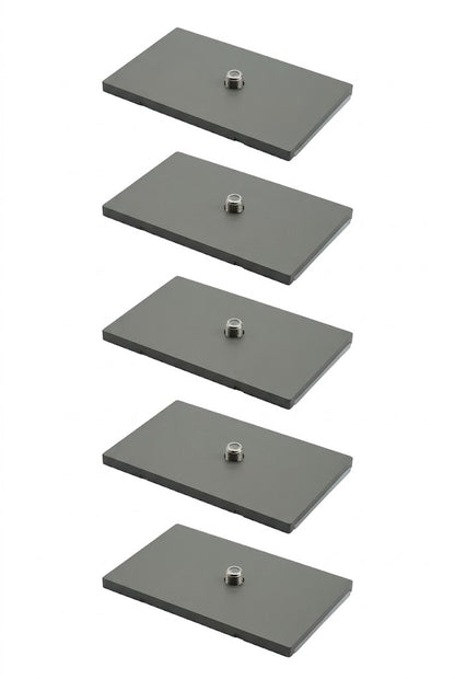 APL-410 5 PIEZAS DE PLACA LUXURY DE CONTACTO COAXIAL PARA TELEVISIÓN COLOR GRIS OXFORD