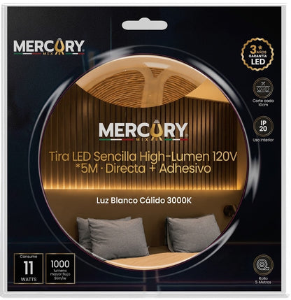 MRX1311 TIRA LED SENCILLA HIGH BLANCO CALIDO 3000K
