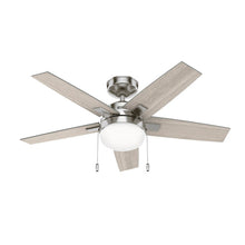 Cargar imagen en el visor de la galería, Ventilador de Techo Khamsin con Luz LED 44 Pulgadas
