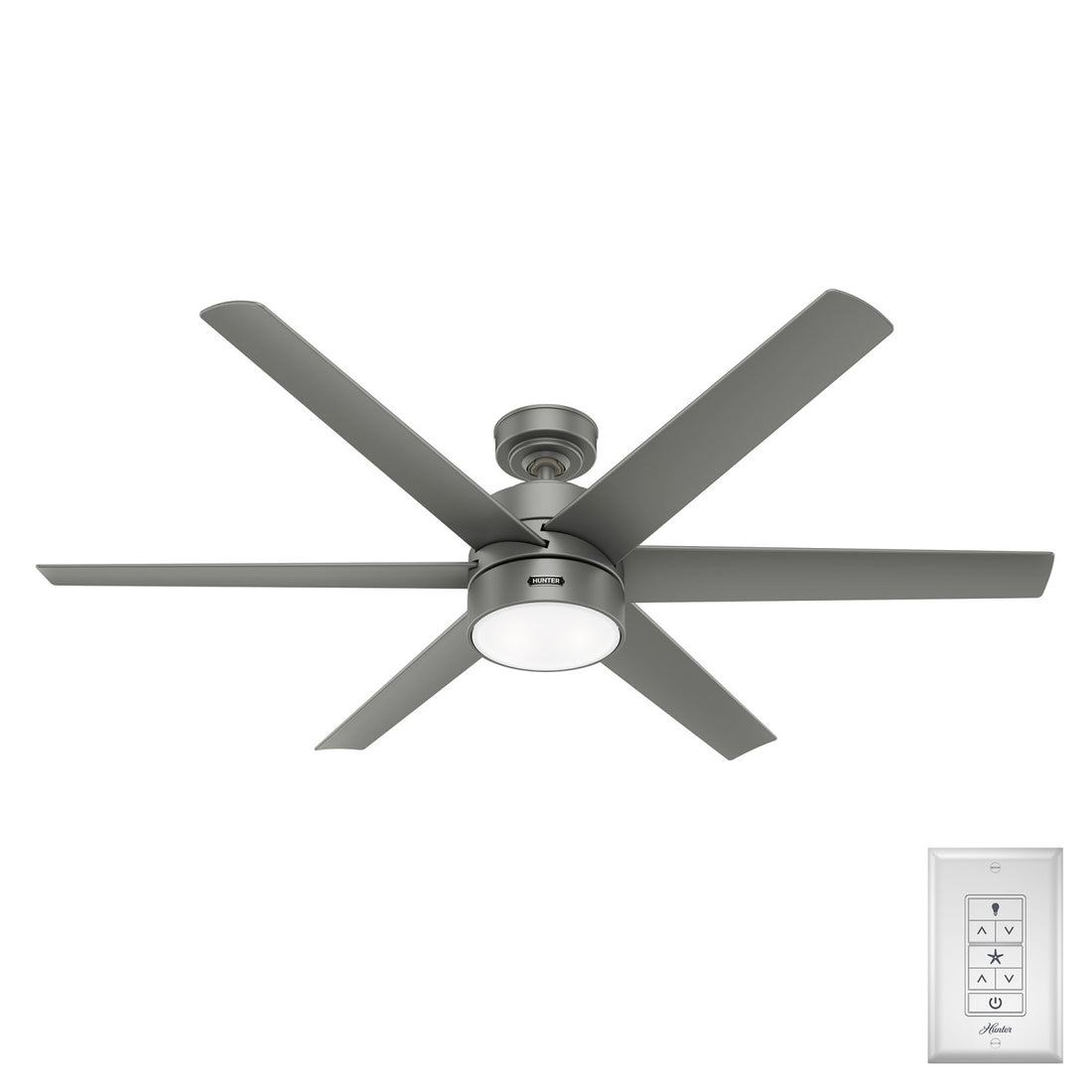 Ventilador de Techo Solaria Exterior con Luz LED 60 Pulgadas - LumyventJC