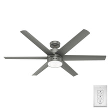 Cargar imagen en el visor de la galería, Ventilador de Techo Solaria Exterior con Luz LED 60 Pulgadas - LumyventJC
