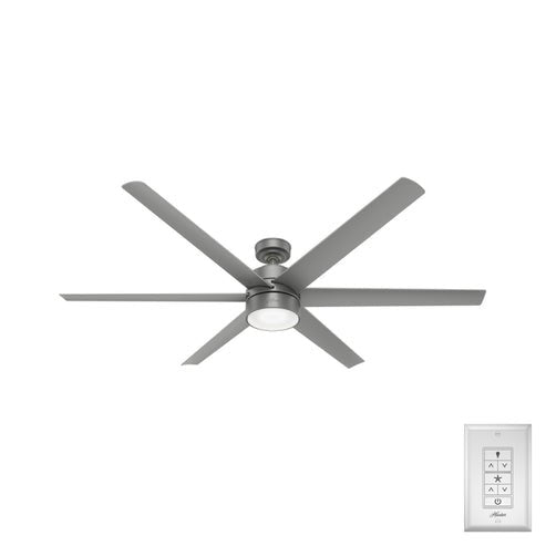 Ventilador de Techo Solaria Exterior con Luz LED 72 pulgadas - LumyventJC